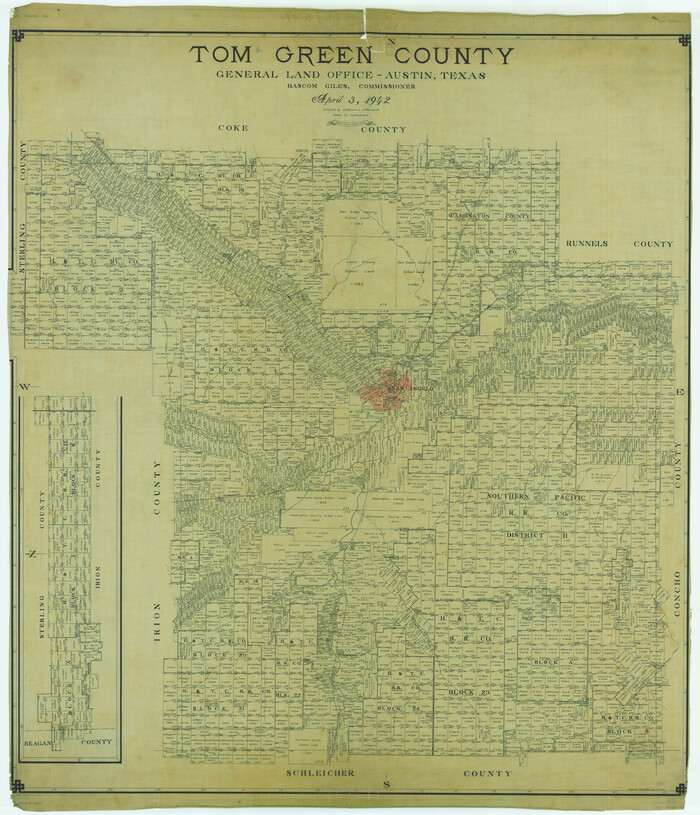 63073, Tom Green County, General Map Collection