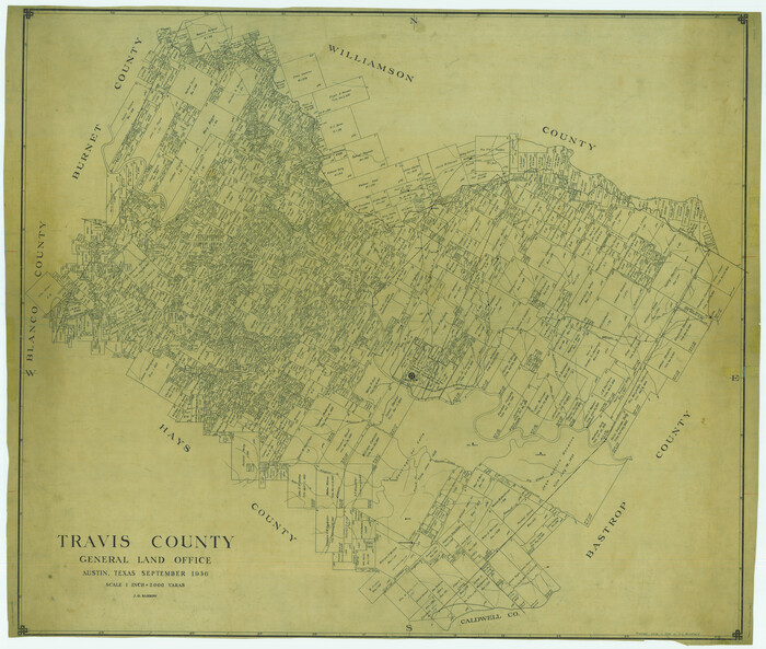 63076, Travis County, General Map Collection