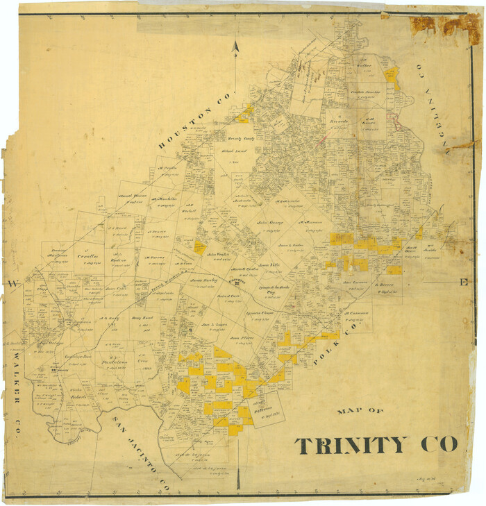63079, Map of Trinity Co., General Map Collection
