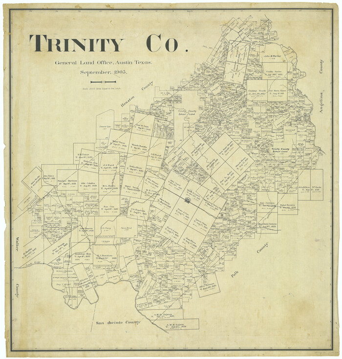 63080, Trinity Co., General Map Collection