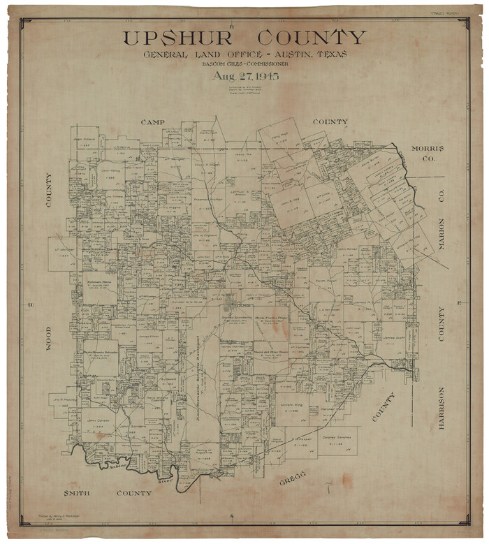 63085, Upshur County, General Map Collection