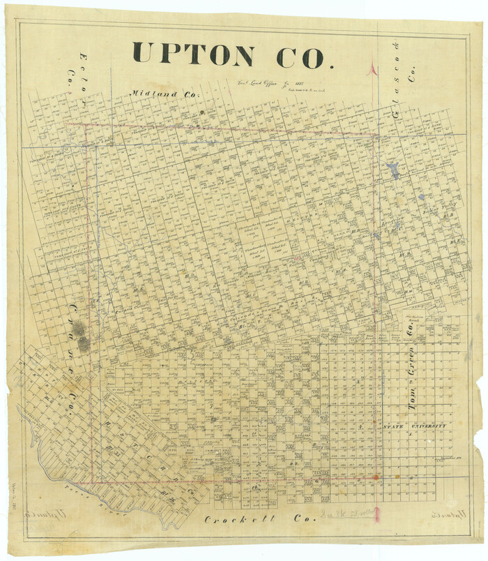 63086, Upton Co., General Map Collection