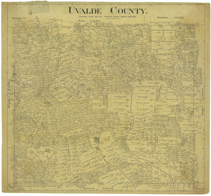 63091, Uvalde County, General Map Collection
