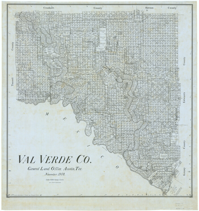 63101, Val Verde Co., General Map Collection