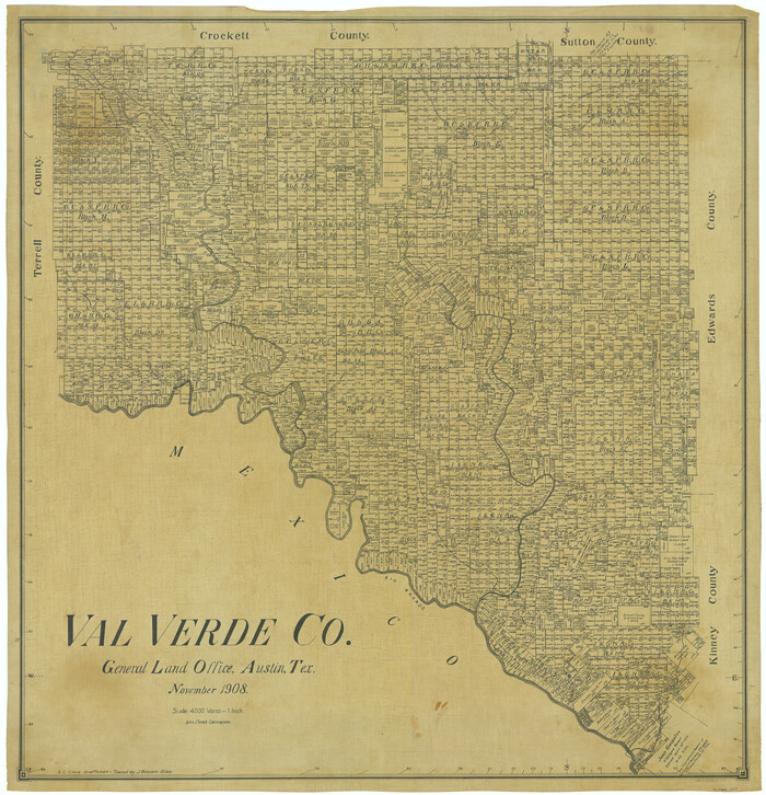 63102, Val Verde Co., General Map Collection