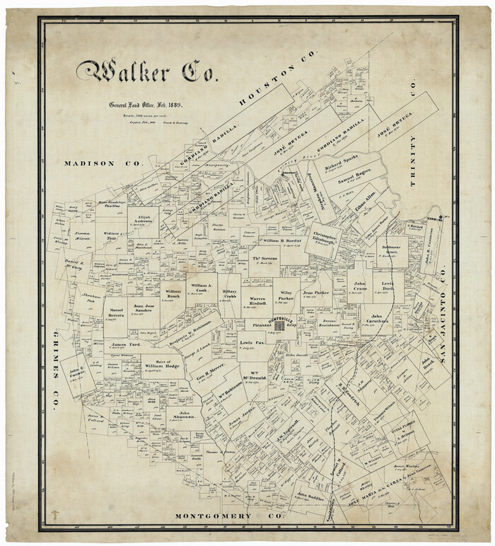 63105, Walker Co., General Map Collection
