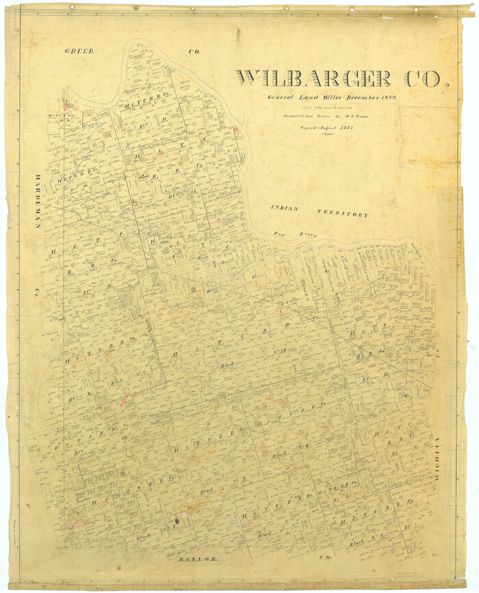 63124, Wilbarger Co., General Map Collection