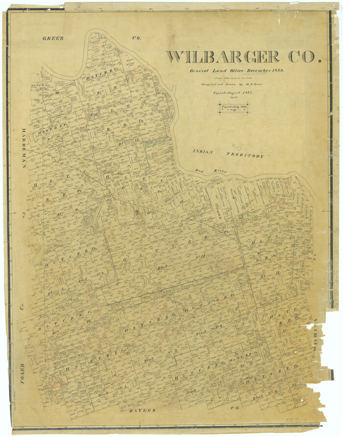 63125, Wilbarger Co., General Map Collection