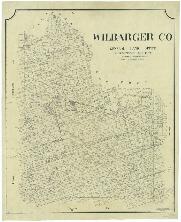 63127, Wilbarger Co., General Map Collection