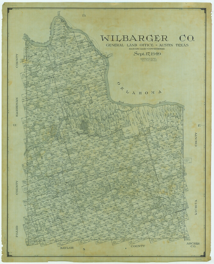 63128, Wilbarger Co., General Map Collection
