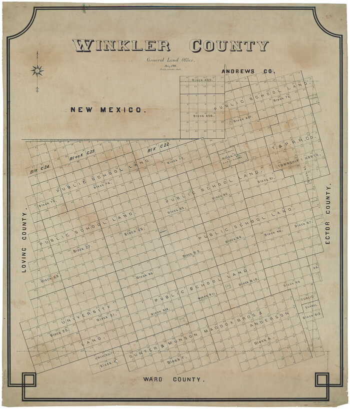 63131, Winkler County, General Map Collection