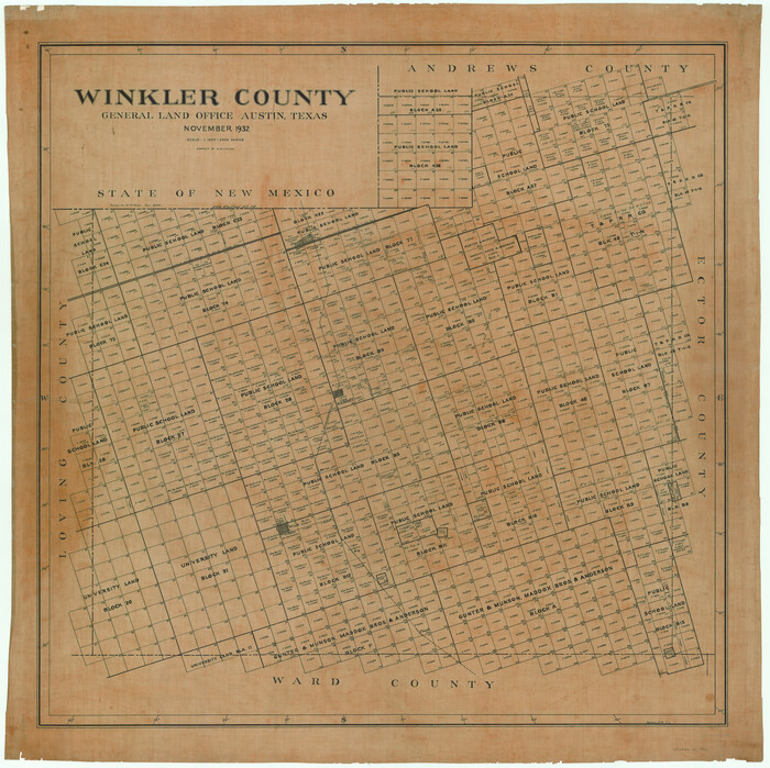 63132, Winkler County, General Map Collection