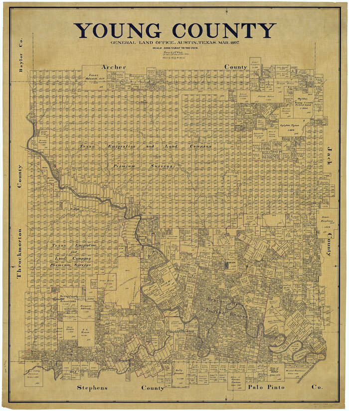 63141, Young County, General Map Collection