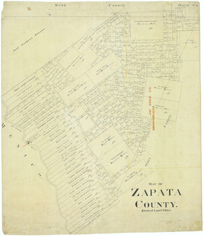 63144, Map of Zapata County, General Map Collection