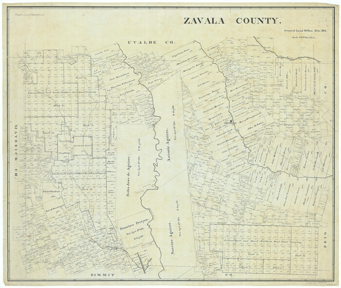 63146, Zavala County, General Map Collection