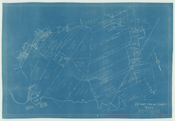 63203, Goliad County Working Sketch 13, General Map Collection