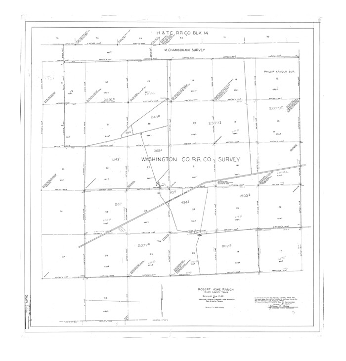 6321, Irion County Rolled Sketch 9, General Map Collection