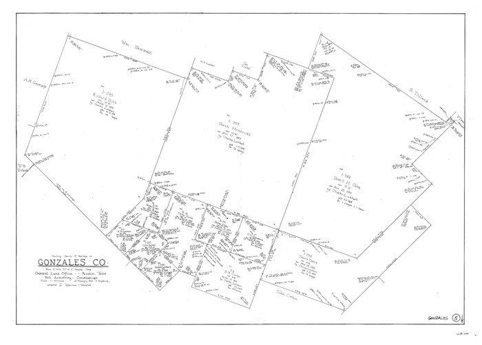 63221, Gonzales County Working Sketch 5, General Map Collection