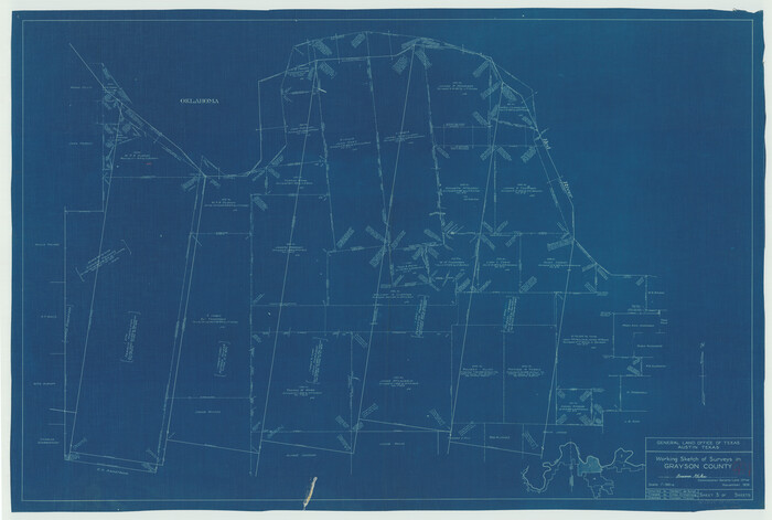 63243, Grayson County Working Sketch 4, General Map Collection