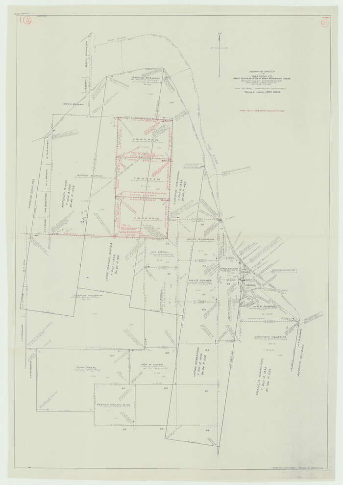 63248, Grayson County Working Sketch 9, General Map Collection