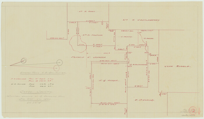 63279, Gregg County Working Sketch 12, General Map Collection