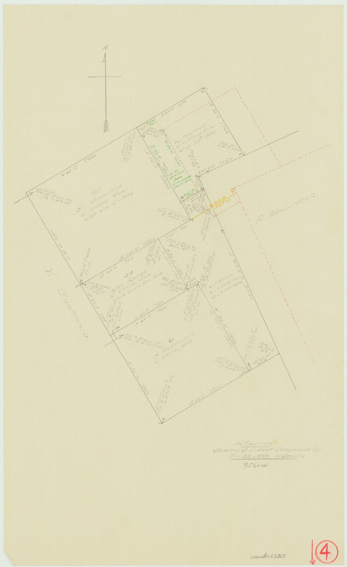 63313, Guadalupe County Working Sketch 4, General Map Collection