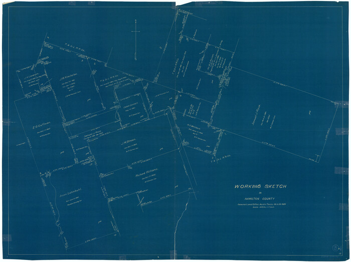 63341, Hamilton County Working Sketch 3, General Map Collection
