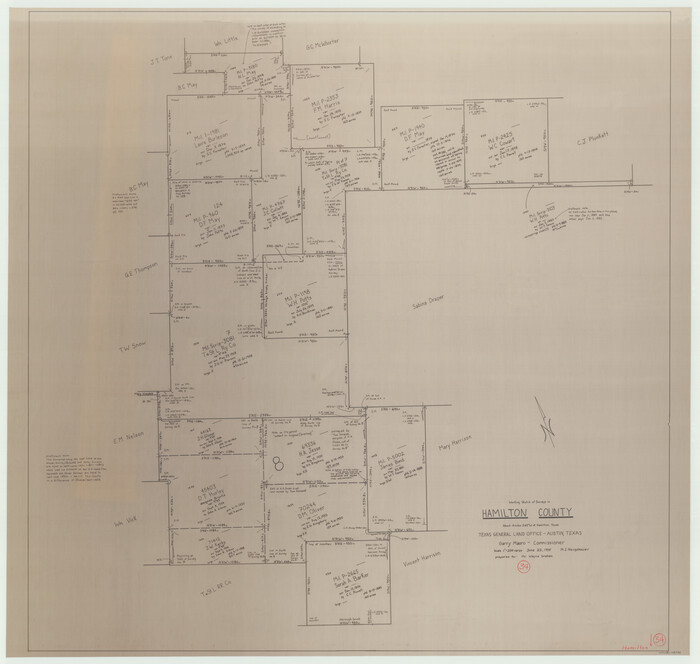 63372, Hamilton County Working Sketch 34, General Map Collection