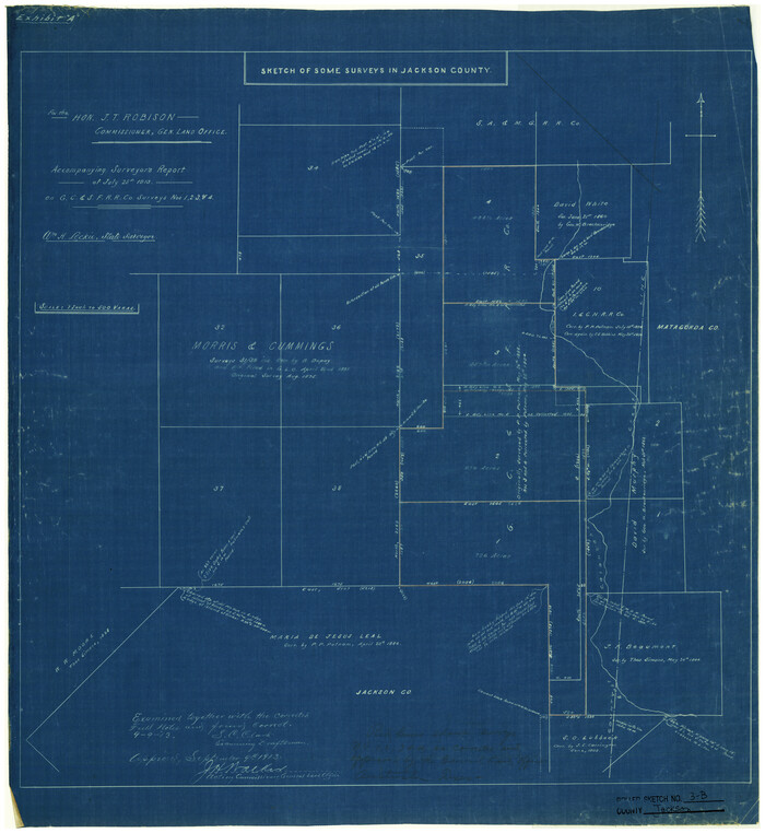6338, Jackson County Rolled Sketch 3B, General Map Collection