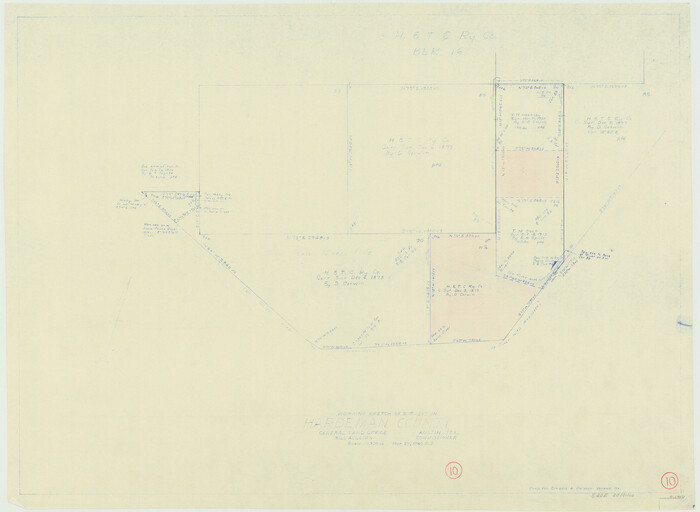 63391, Hardeman County Working Sketch 10, General Map Collection