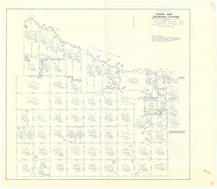 63396, Hardeman County Working Sketch 15, General Map Collection