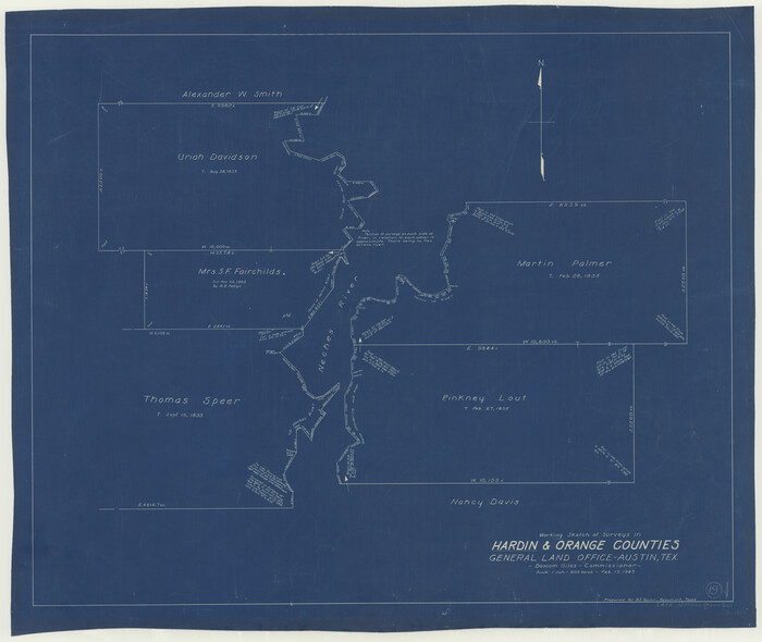 63417, Hardin County Working Sketch 19, General Map Collection