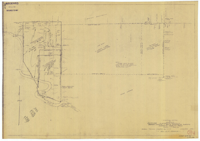 63421, Hardin County Working Sketch 23, General Map Collection
