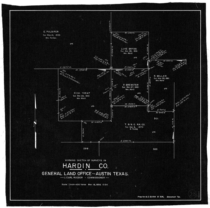 63426, Hardin County Working Sketch 28, General Map Collection