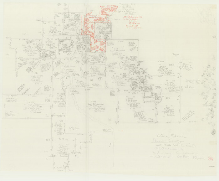 63431, Hardin County Working Sketch 33, General Map Collection