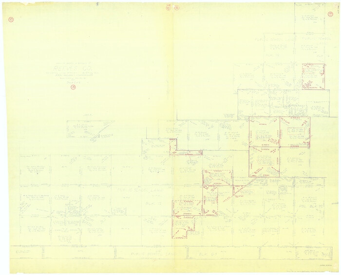 63458, Reeves County Working Sketch 15, General Map Collection