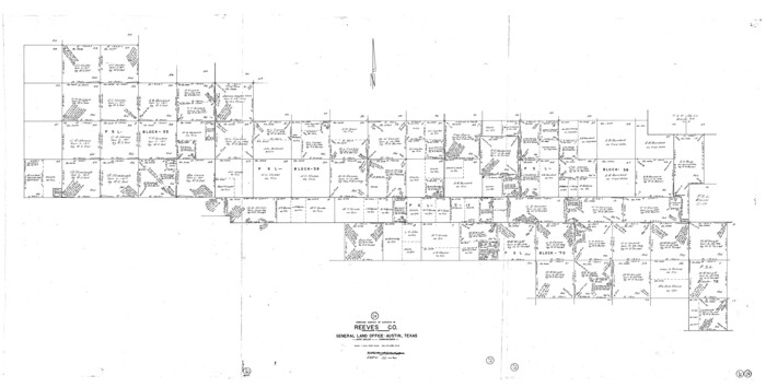63467, Reeves County Working Sketch 24, General Map Collection