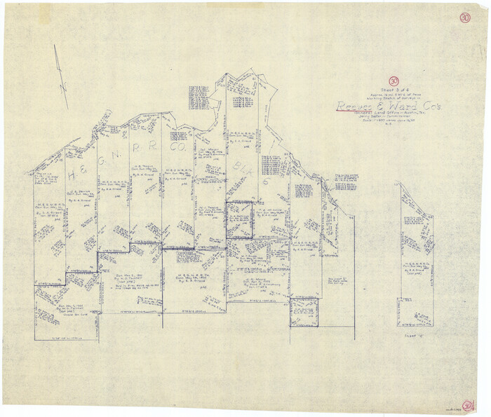 63473, Reeves County Working Sketch 30, General Map Collection