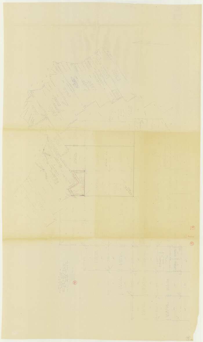 63483, Reeves County Working Sketch 40, General Map Collection