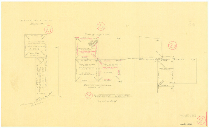 63528, Roberts County Working Sketch 2, General Map Collection