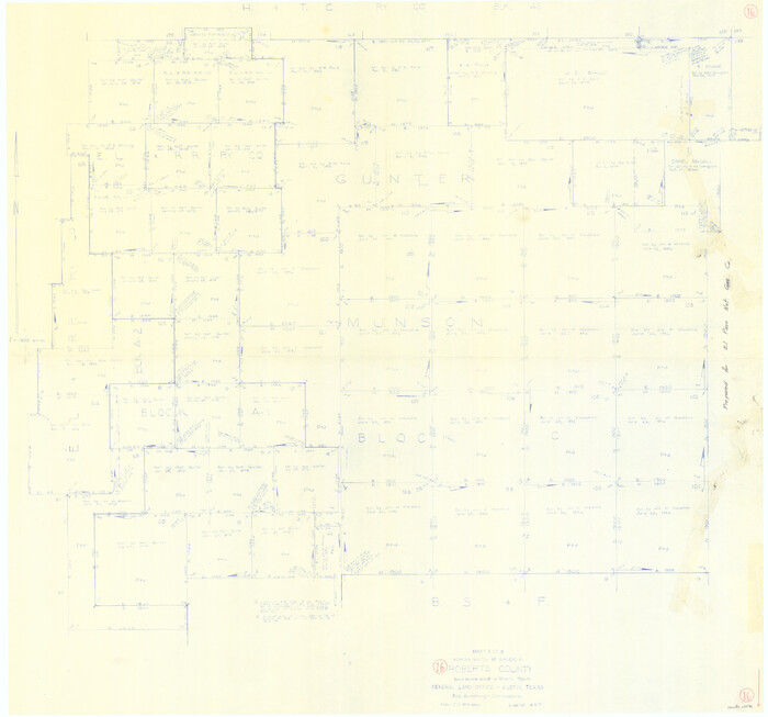 63542, Roberts County Working Sketch 16, General Map Collection