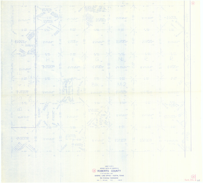 63544, Roberts County Working Sketch 18, General Map Collection
