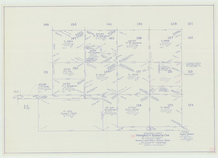 63548, Roberts County Working Sketch 22, General Map Collection