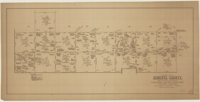 63569, Roberts County Working Sketch 43, General Map Collection