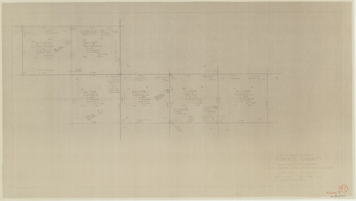 63573, Roberts County Working Sketch 47, General Map Collection