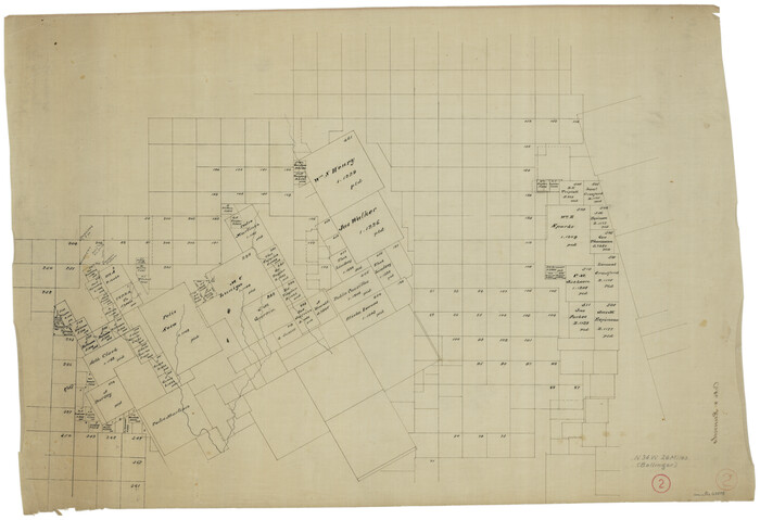 63598, Runnels County Working Sketch 2, General Map Collection
