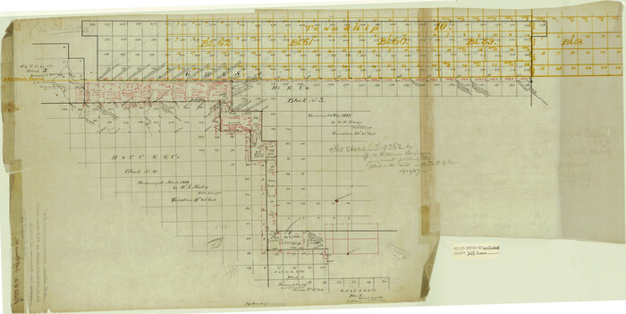 6361, Jeff Davis County Rolled Sketch 6A, General Map Collection