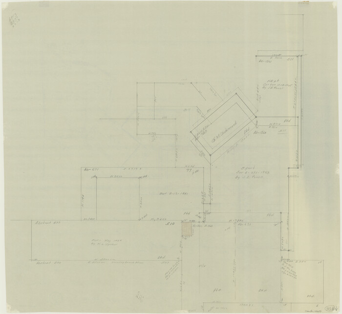 63627, Runnels County Working Sketch 30b, General Map Collection