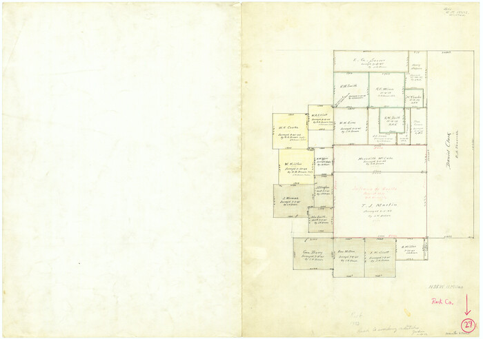 63665, Rusk County Working Sketch 29a, General Map Collection