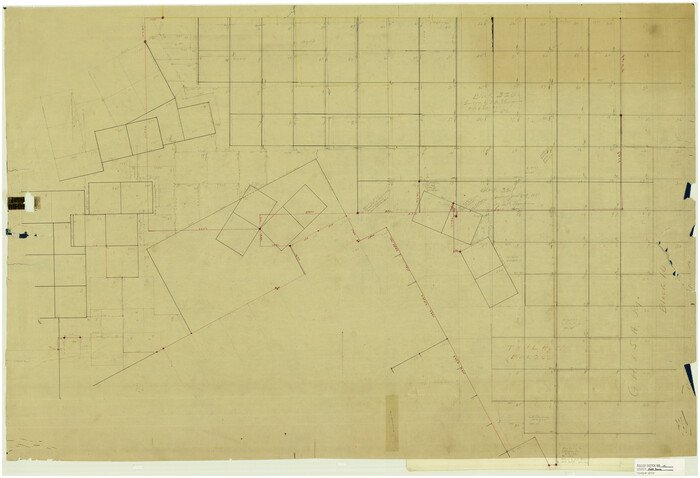 6370, Jeff Davis County Rolled Sketch 17, General Map Collection